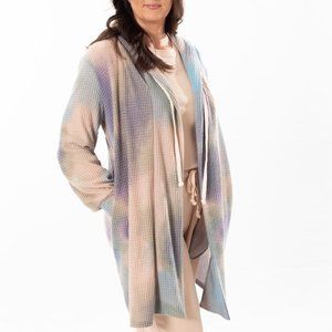 ⭐️Oversized Tie Dyed Cardigan With Hood